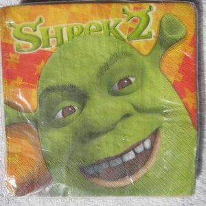Shrek Hallmark Luncheon Napkins It's Party Time! Eat, Stink, & Be Scary Birthday